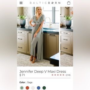 Baltic Børn Maxi Dress